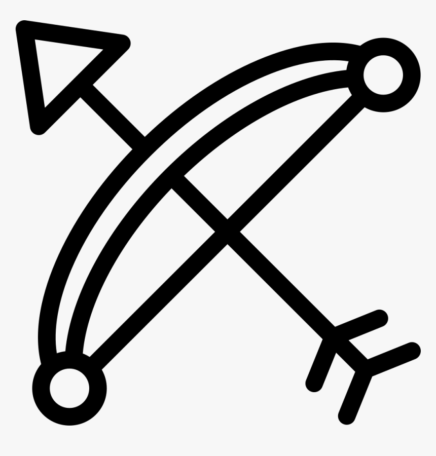 Eros Bow And Arrow Comments - Pencil Ruler Icon Png, Transparent Png, Free Download