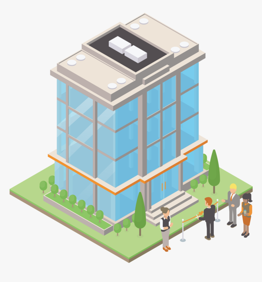 Illustration Andre Levy Zhion Vector Isometric Perspective - House, HD Png Download, Free Download