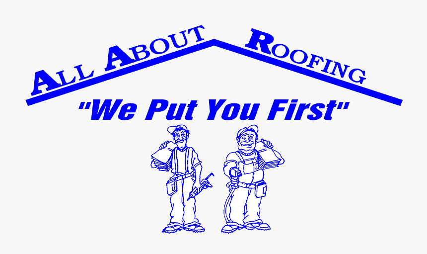 All About Roofing Logo - Illustration, HD Png Download, Free Download