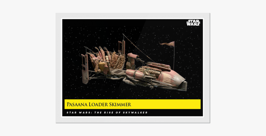 Pasaana Loader Skimmer - X Wing Poe Dameron Star Wars 9, HD Png Download, Free Download