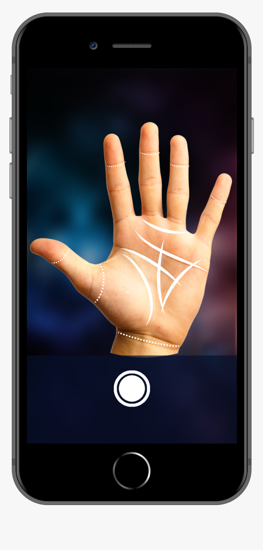 Phone App Palm Reading, HD Png Download, Free Download