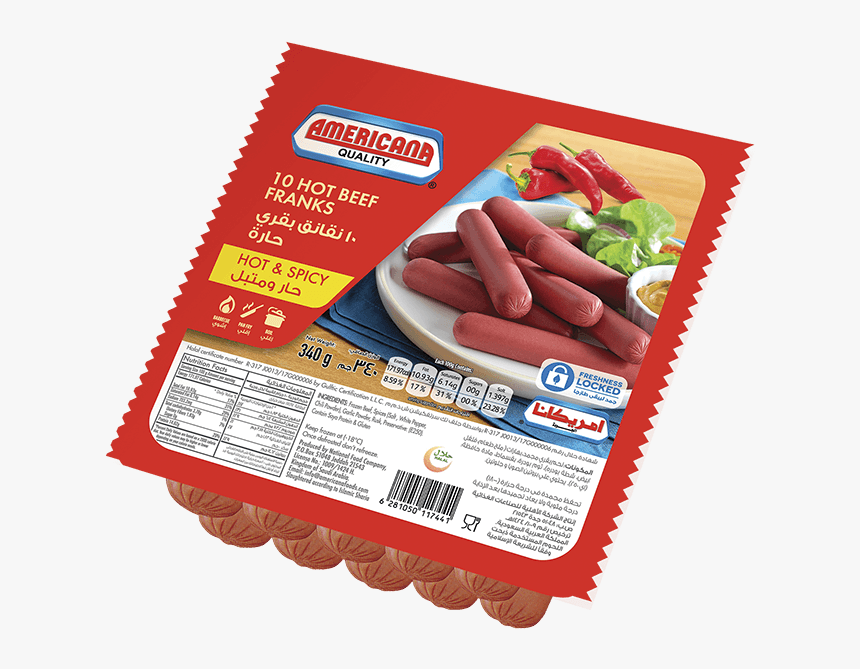 Americana Spicy Beef Franks, HD Png Download, Free Download