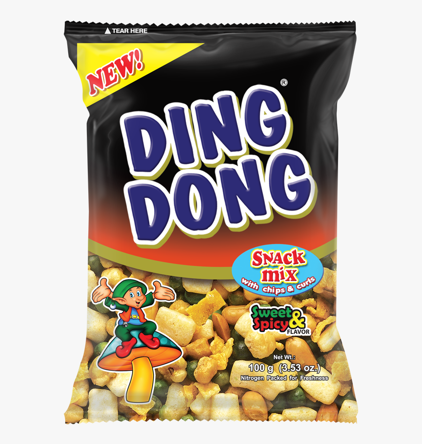 Ding Dong Mixed Nuts Hot And Spicy, Transparent Png - Ding Dong Mixed Nuts, Png Download, Free Download