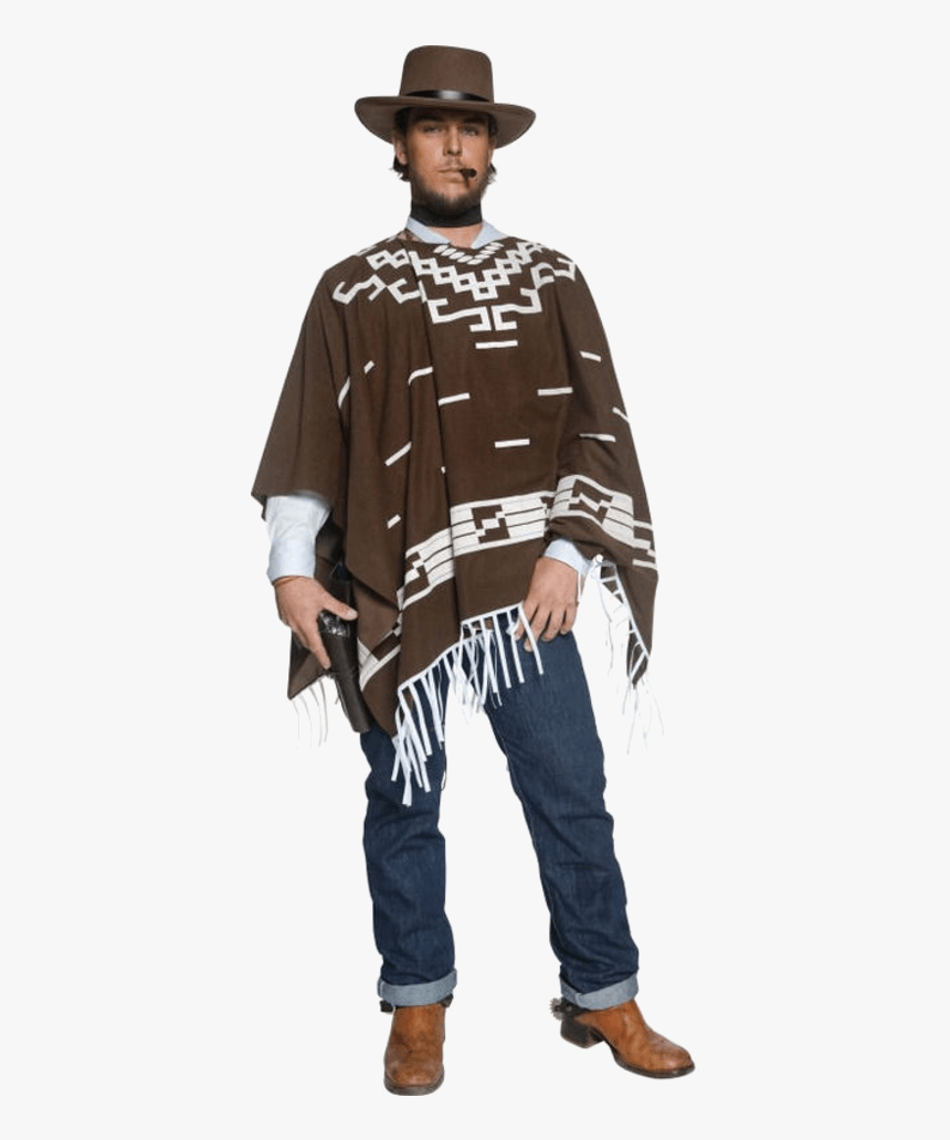 Clint Eastwood Fancy Dress , Png Download - Clint Eastwood Costume, Transparent Png, Free Download