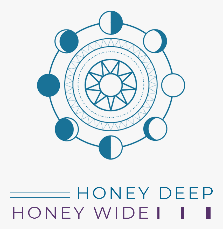 Honey Deep Honey Wide Logo - Sun Phases, HD Png Download, Free Download