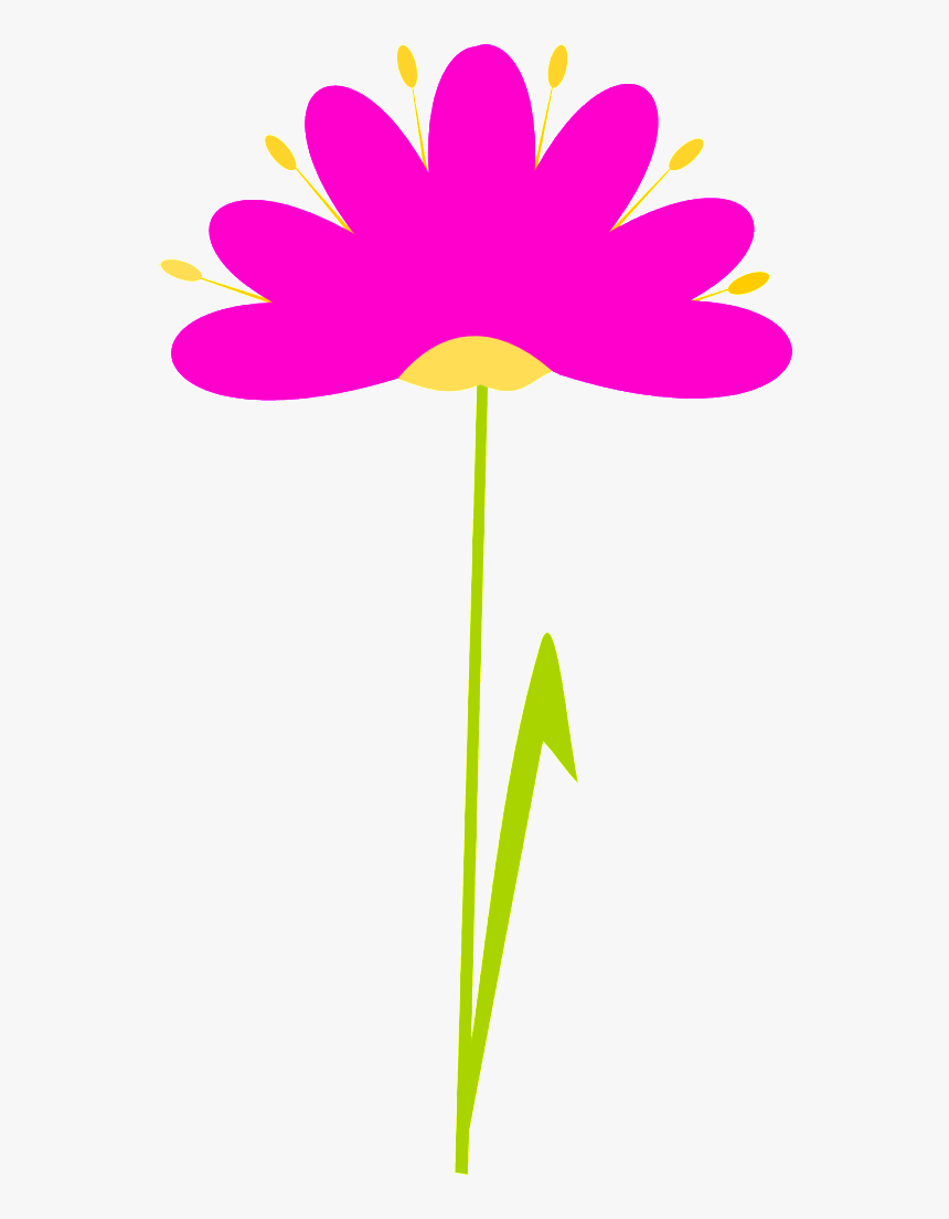 Joyous Free Scrap Flower Clipart Png Â€“ Farbenfrohe - Flower Cartoon Scrap, Transparent Png, Free Download