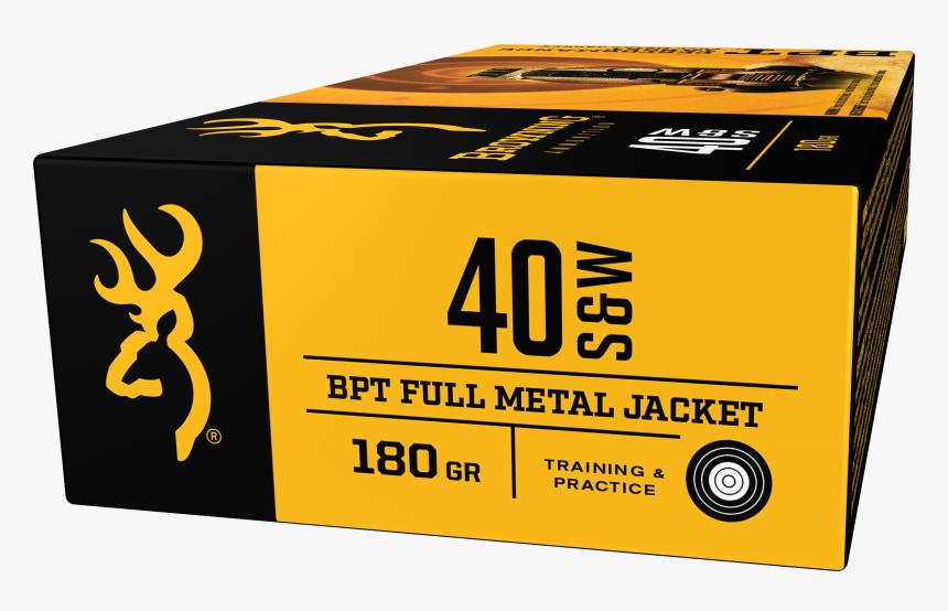 Browning Ammo B191800401 Bpt Performance 40 Smith & - Browning 40 S&w Hollow Point Ammo 50 Rounds, HD Png Download, Free Download