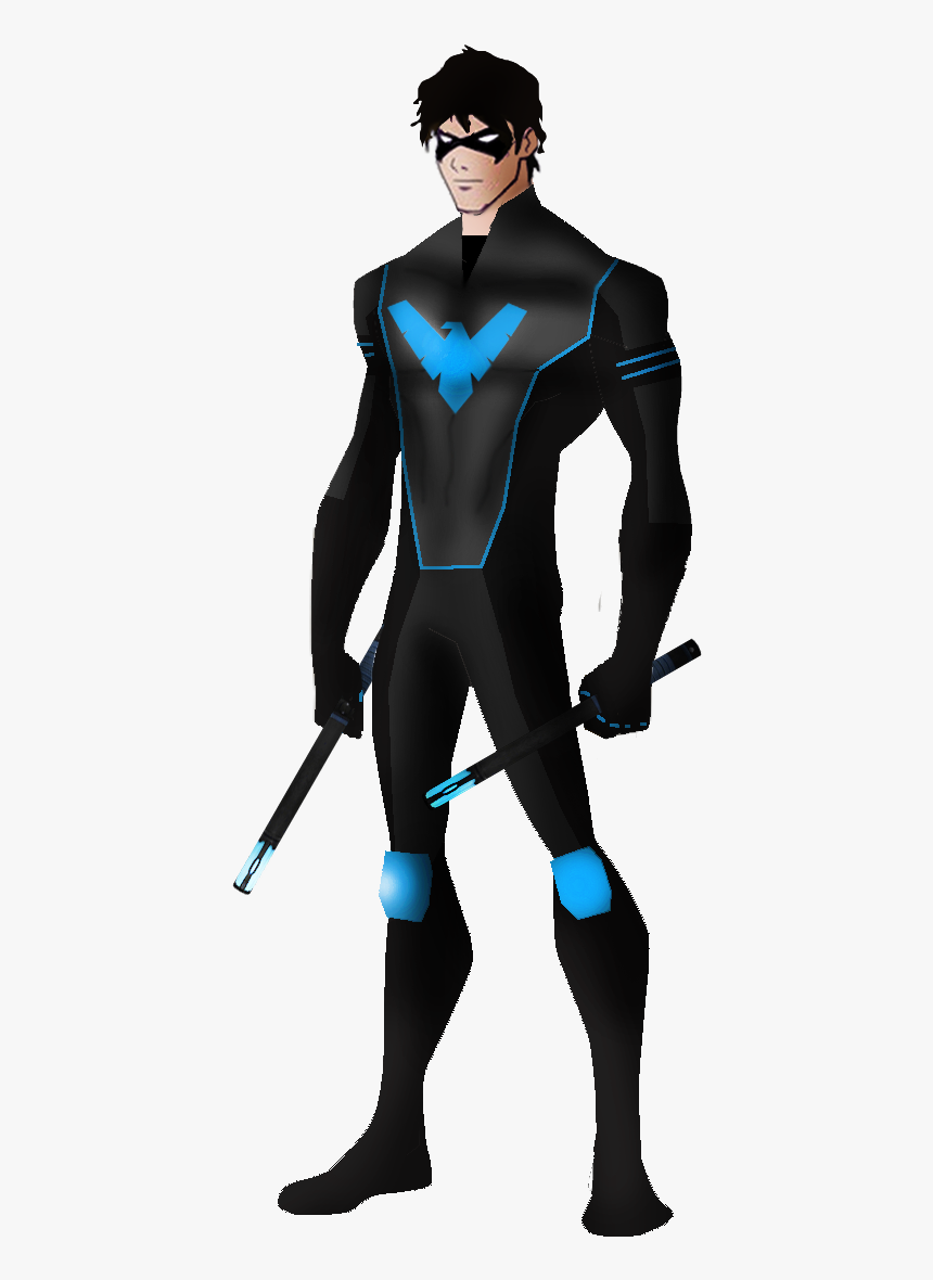 Nightwing Comic Png - Wetsuit, Transparent Png, Free Download