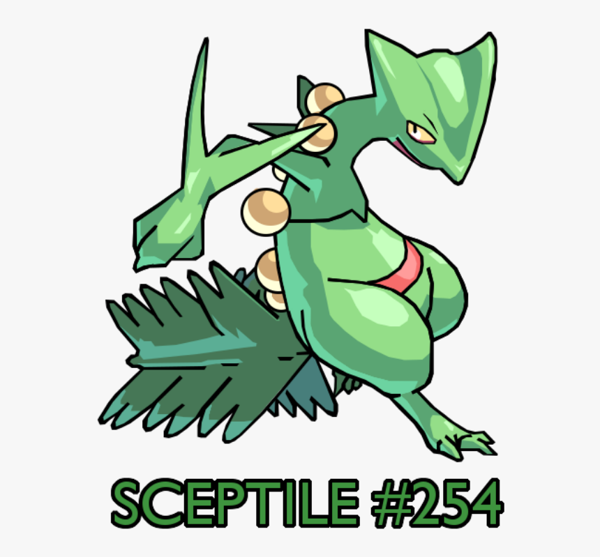 Model Image Graphic Image - Sceptile Sword And Shield, HD Png Download, Free Download