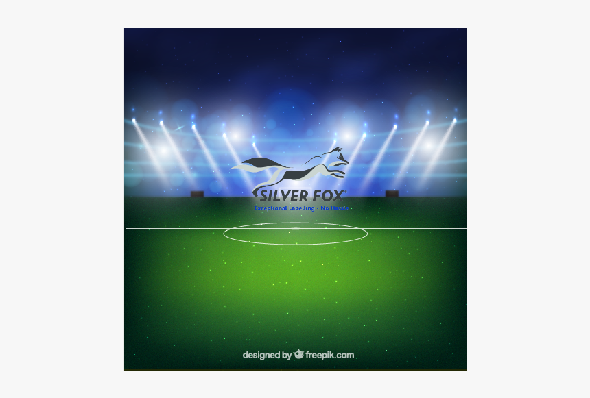 Silver Fox Fantasy Football Stadium - Graphic Design, HD Png Download, Free Download