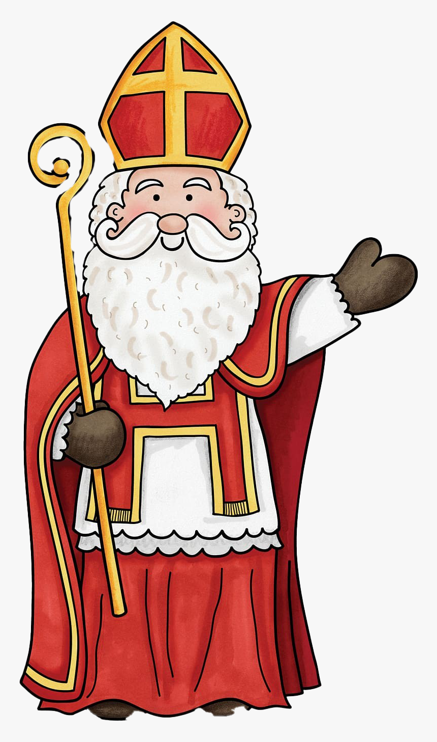 Saint Nicholas Png File - Sinterklaas Png, Transparent Png, Free Download