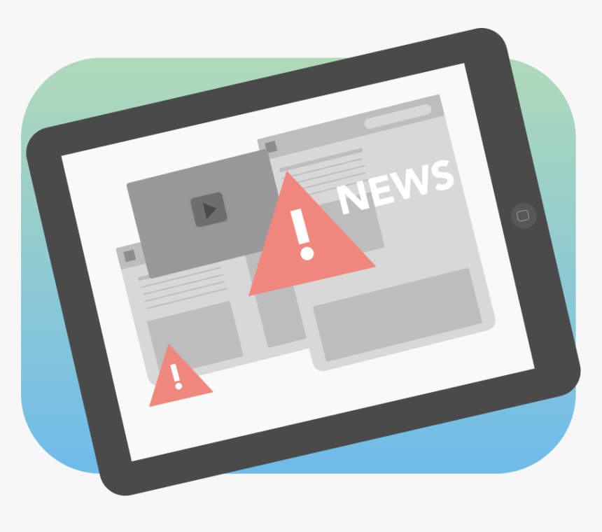 Fakenews - Tablet Computer, HD Png Download, Free Download