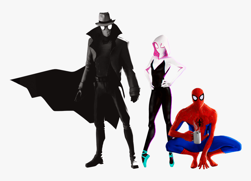 Spiderman Into The Spider Verse , Png Download - Spider Man Into Th...