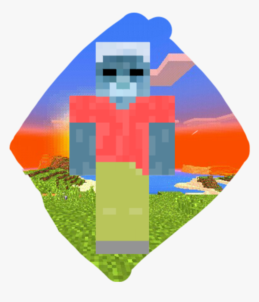 Herobrine Voting Icon - Grass, HD Png Download, Free Download