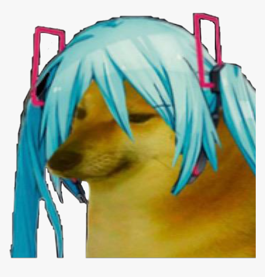 Hatsunemiku Hatsune Miku Cheems Doge Meme Freetoedit Cheems