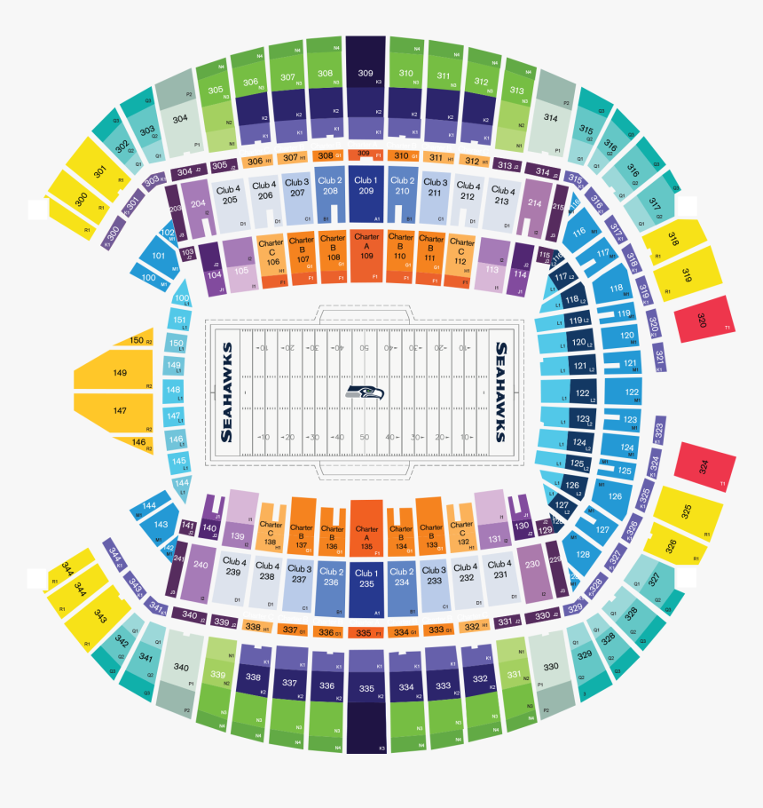 Centurylink Seating Chart, HD Png Download, Free Download