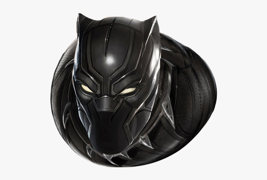 Black Panther Helmet Png - Pantera Negra Png, Transparent Png, Free Download