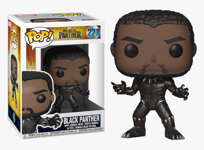 Black Panther Pop Figure, HD Png Download, Free Download
