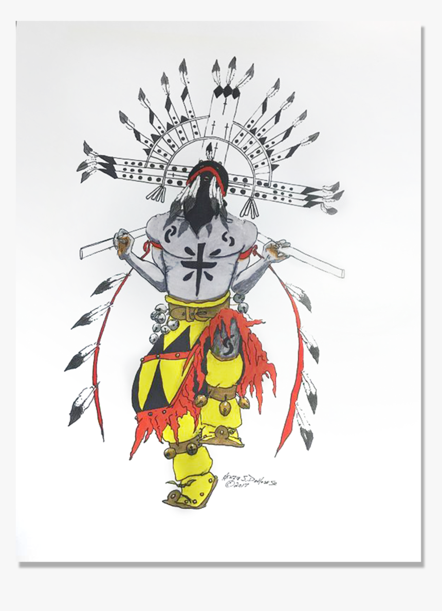 Crown Dancer Drawing 1e - Cartoon, HD Png Download, Free Download