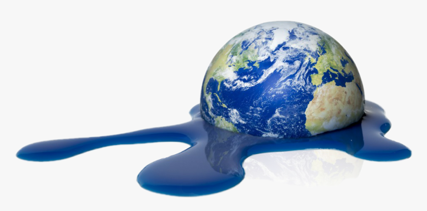 #earth #melting #planet - Climate Change White Background, HD Png Download, Free Download