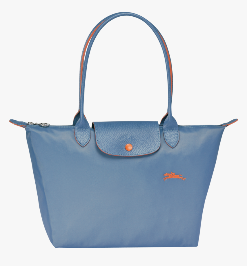 Longchamp Le Pliage Small Club Tote Bag Blue Mist - Longchamp 70th Anniversary Bag, HD Png Download, Free Download