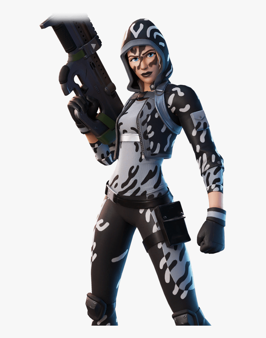 40 Leaked Skin - Ice Intercept Skin Fortnite, HD Png Download, Free Download