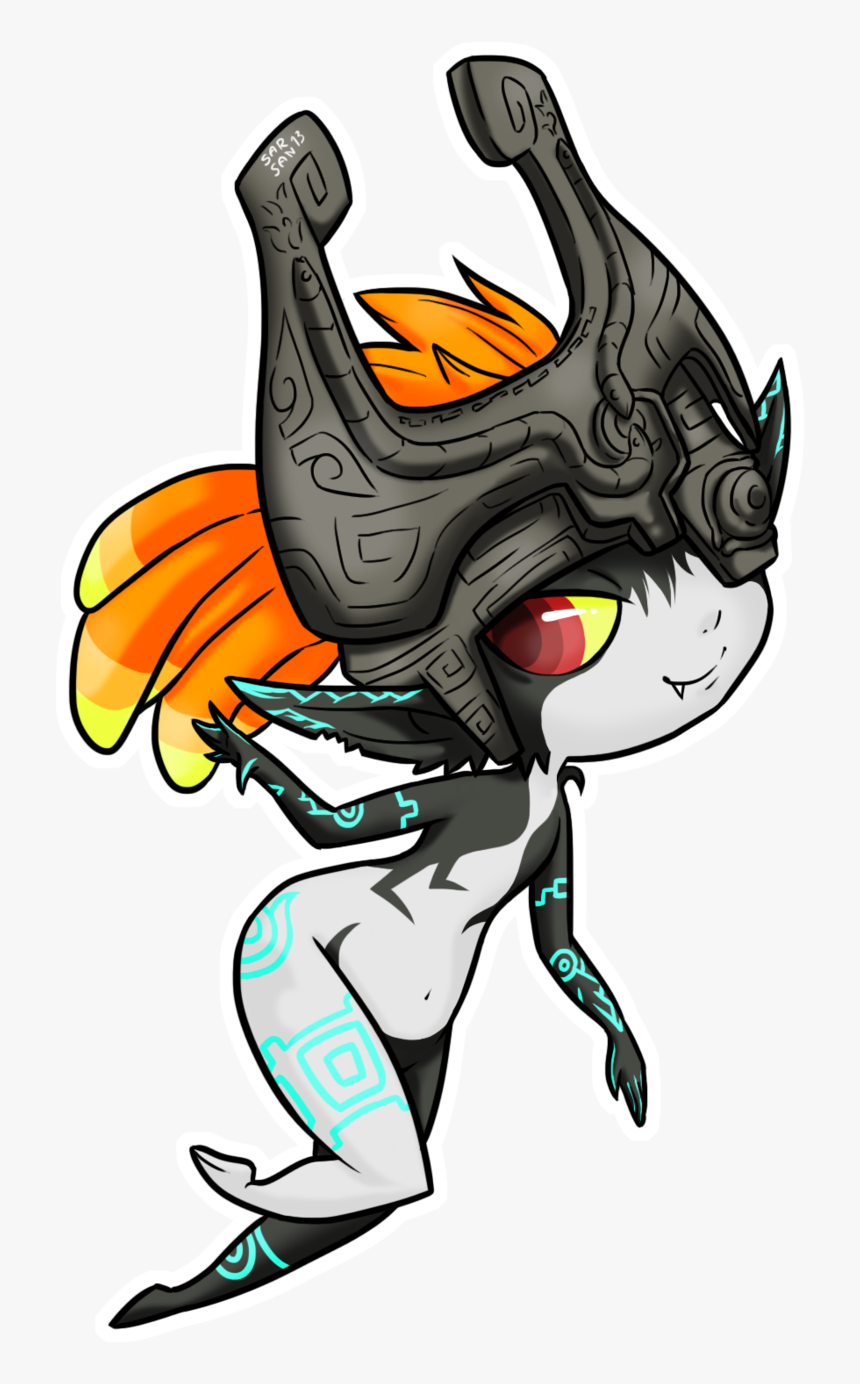 Midna Sticker By 8 Bitwatermelon-d6gmlog - Midna Anime, HD Png Download, Free Download