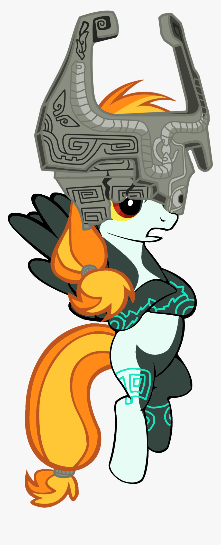 Sadlylover, Midna, Nintendo, Ponified, Safe, Simple - Zelda My Little Pony, HD Png Download, Free Download