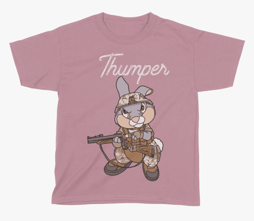 Thumper - Marine - Kids - National No Bra Day 2018 - Cartoon, HD Png Download, Free Download