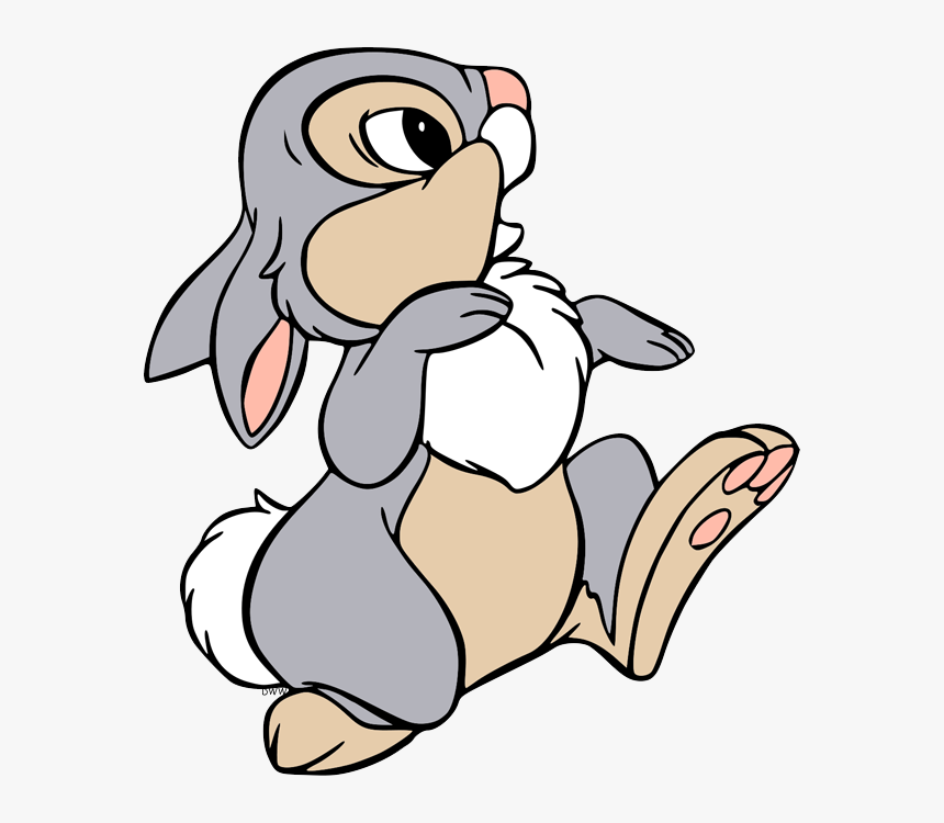 Thumper Clip Art - Bambi Disney, HD Png Download, Free Download