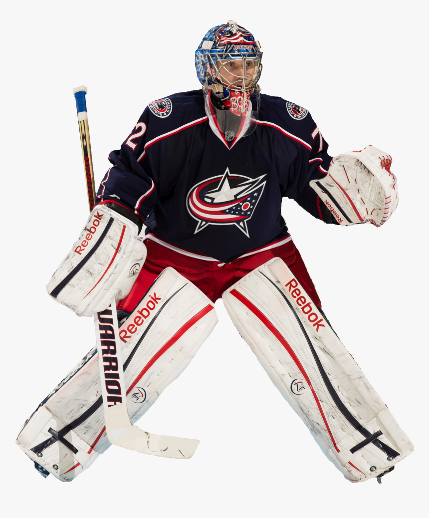 Sergei Bobrovsky - Blue Jackets Players Png, Transparent Png, Free Download