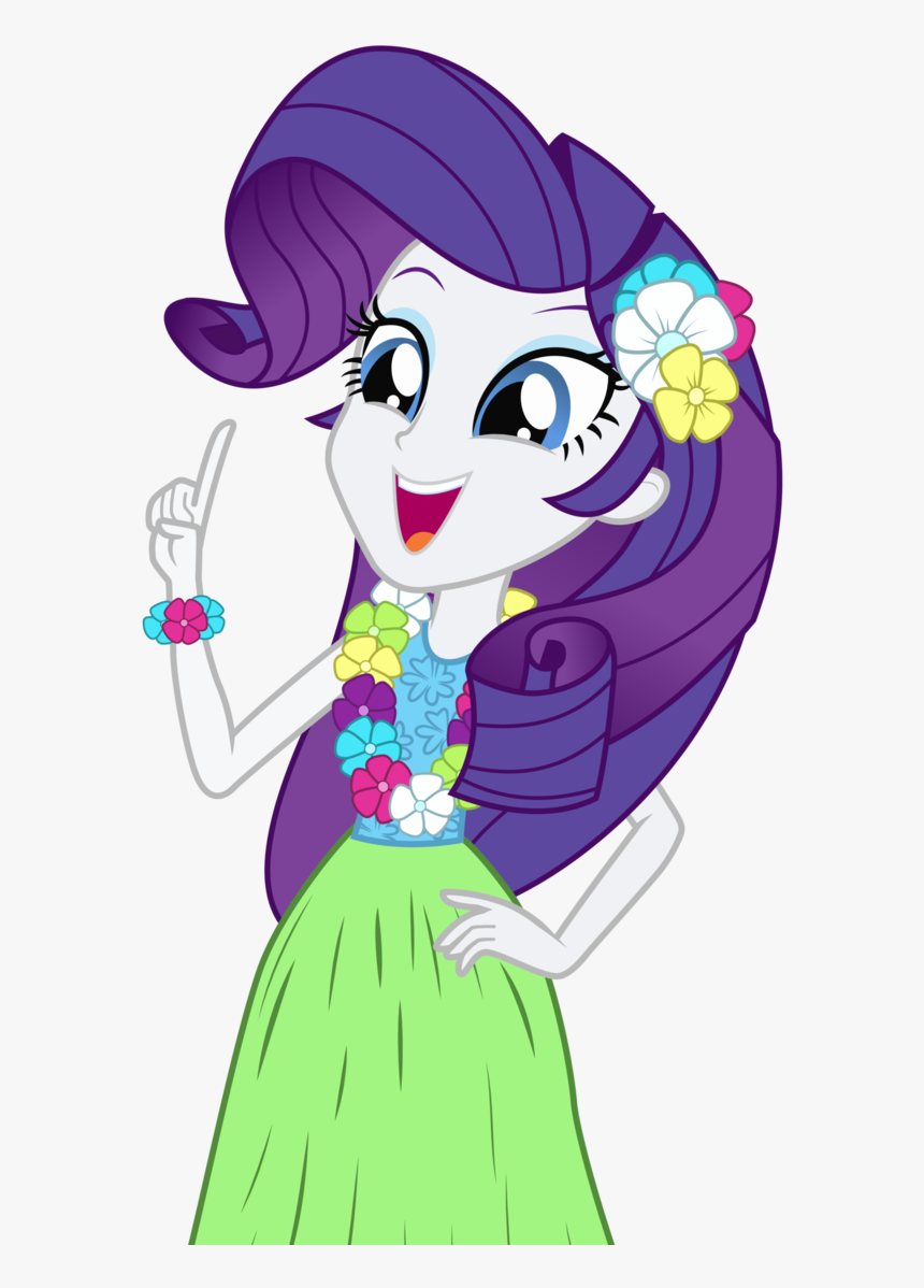 Hula Rarity By Mohawgo-d7fr7wm - Mlp Rarity Hula, HD Png Download, Free Download