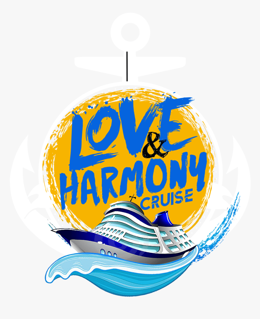 Love & Harmony White Anchor Logo - Illustration, HD Png Download, Free Download