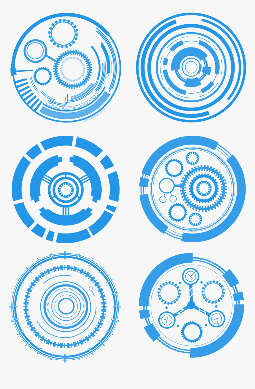 Tech Futuristic Circle Png, Transparent Png, Free Download