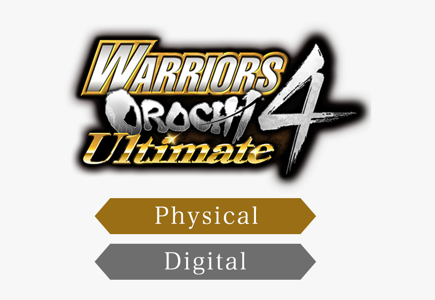 Warriors Orochi 4 Ultimate - Warriors Orochi 4 Ultimate Logo Png, Transparent Png, Free Download