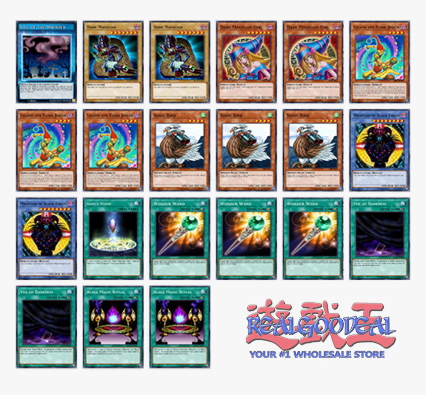 Yugioh Black Magician Deck, HD Png Download, Free Download