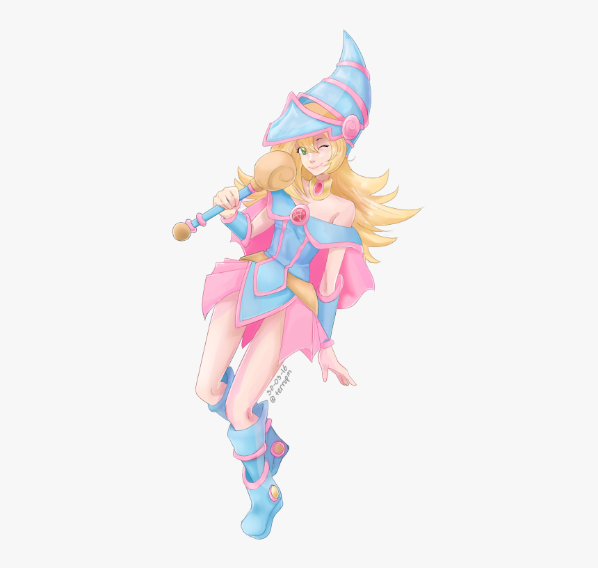 Pastel Magician Girl - Cartoon, HD Png Download, Free Download