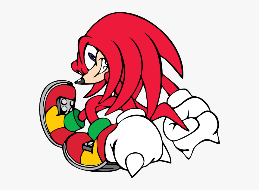 Transparent Videogame Clipart - Knuckles The Echidna Sonic Adventure, HD Png Download, Free Download