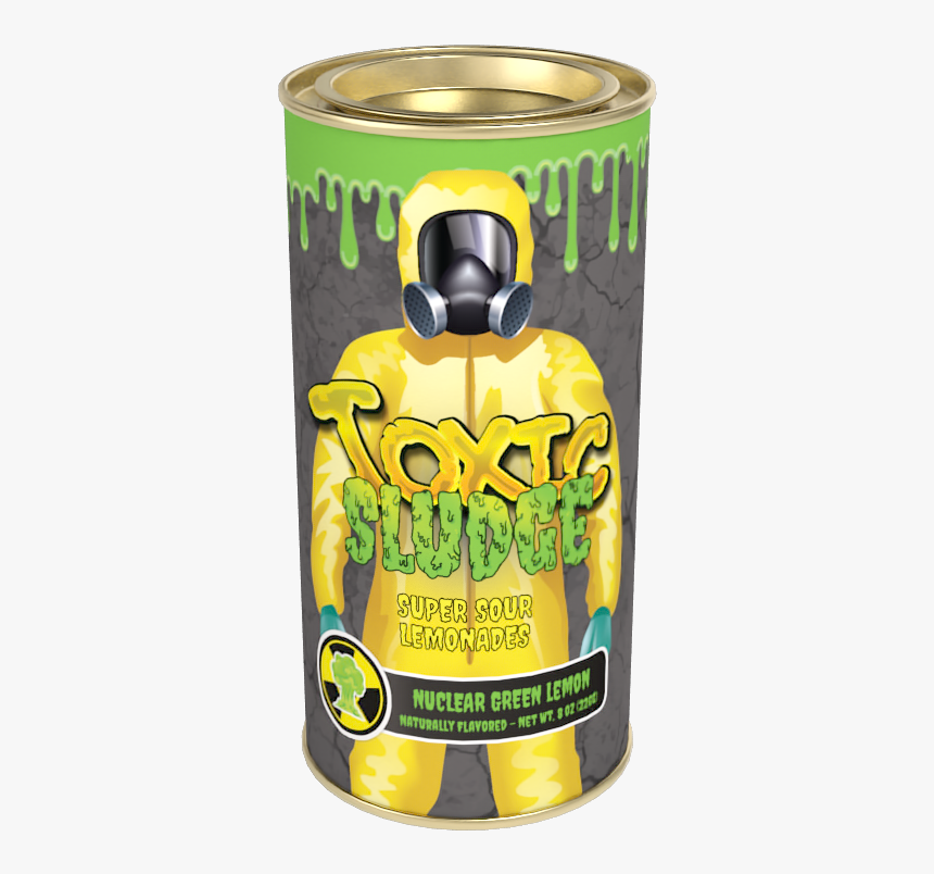 Toxic Sludge Nuclear Green Super Sour Lemonade - Lemonsoda, HD Png Download, Free Download