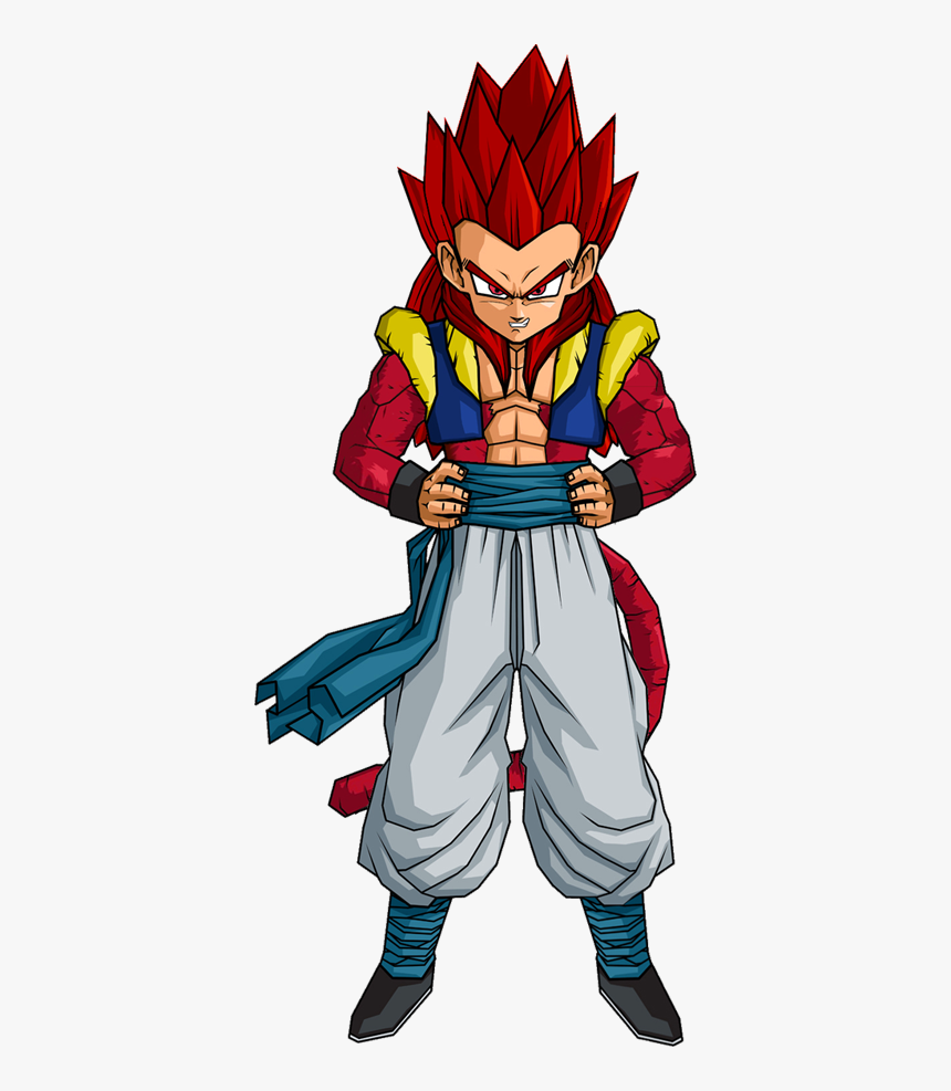 His Face Is Nearly Always Chipper Looking, A Smirk - Gotenks Ssj4, HD Png Download, Free Download