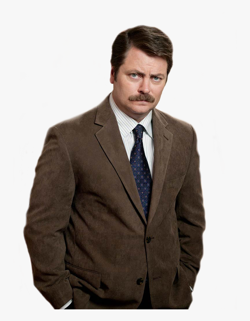 Ron Swanson Transparent - Ron Swanson Tom Quote, HD Png Download, Free Download