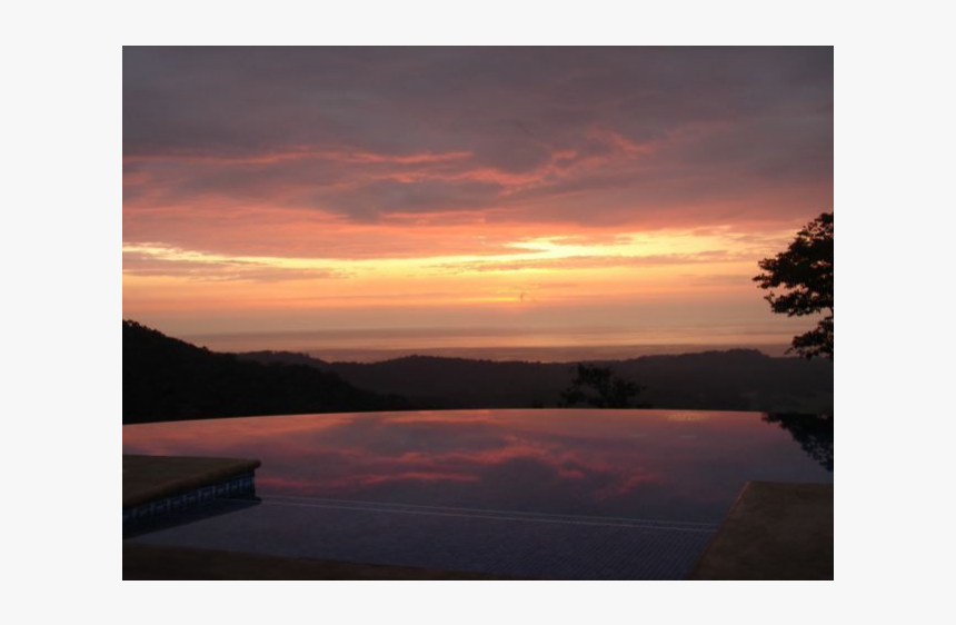 Luxury Home W/pool Overlooking Pacific Sunsets - Sunset, HD Png Download, Free Download