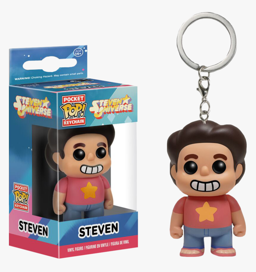 Steven Pocket Pop Vinyl Keychain - Steven Universe Funko Pop Keychain, HD Png Download, Free Download