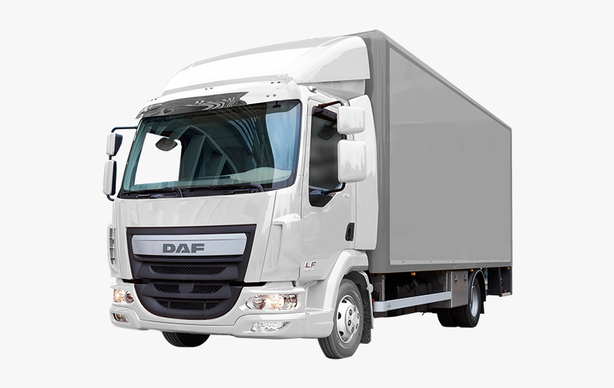 Daf Truck With Tail Lift - Trailer Truck, HD Png Download, Free Download