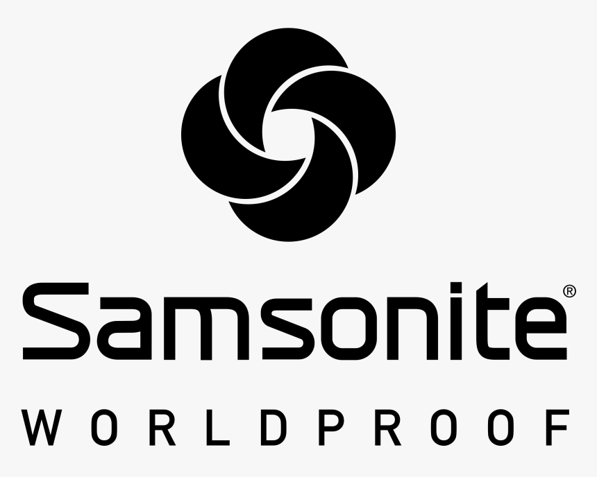 Samsonite Logo Black And White - Graphic Design, HD Png Download, Free Download