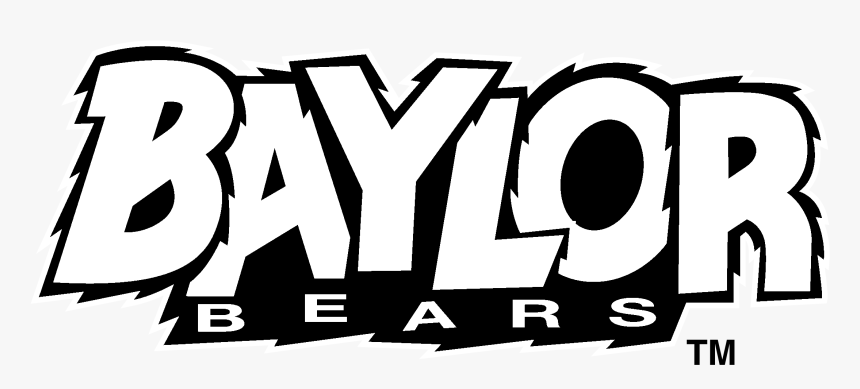 Baylor Bears Logo Black And White - Baylor Bears And Lady Bears, HD Png Download, Free Download