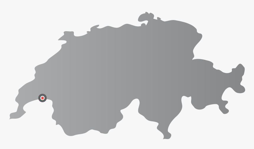 Flag Png Map Of Switzerland, Transparent Png, Free Download