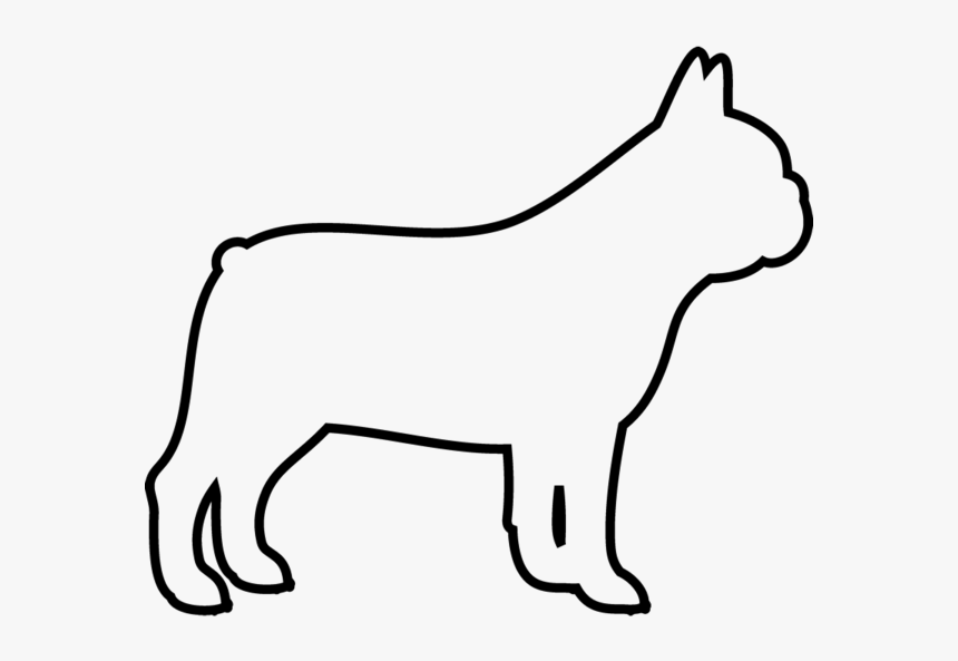 All Page Stamptopia French - Dog Outlines French Bulldog, HD Png Download, Free Download