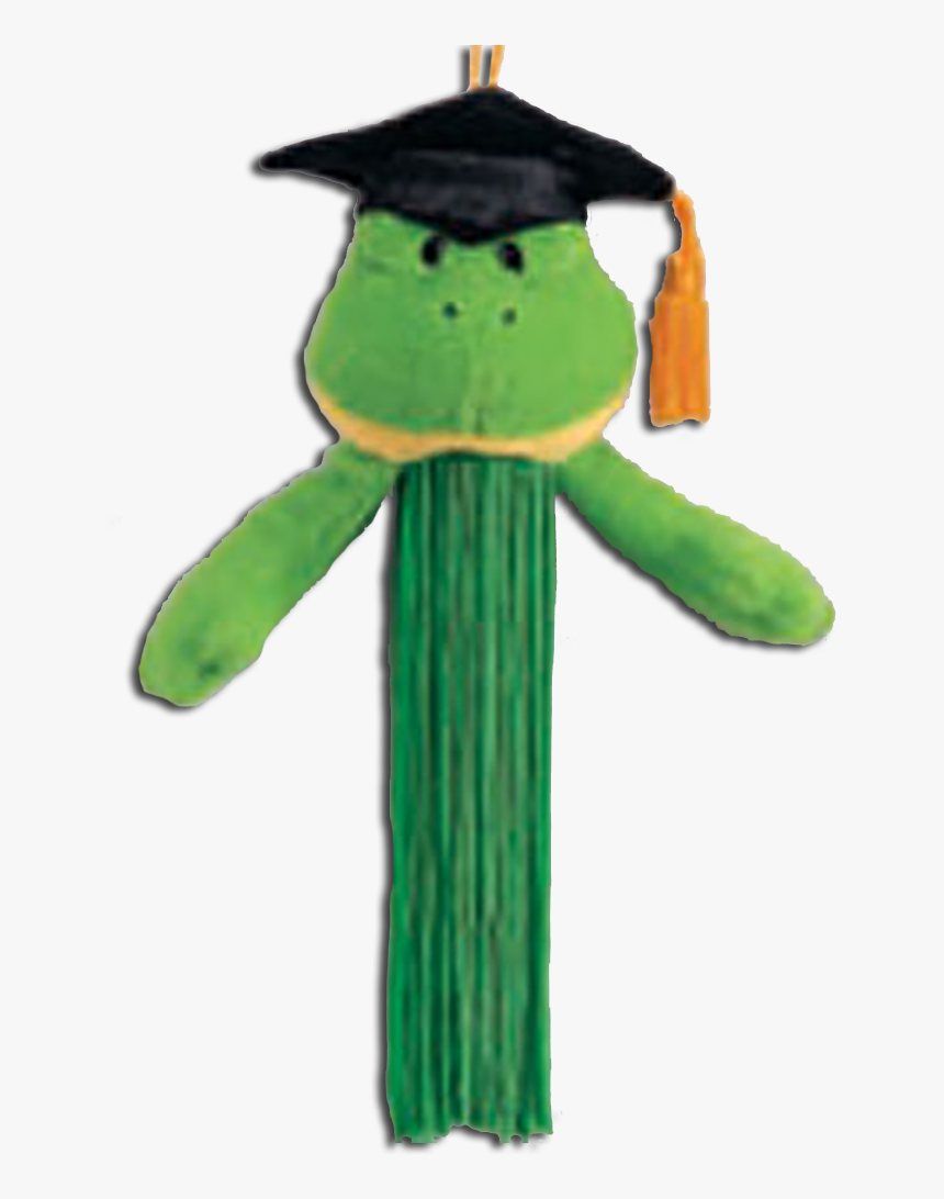 Gund Graduation Tassel Green Frog Wearing A Black Cap - Graduation Ceremony, HD Png Download, Free Download