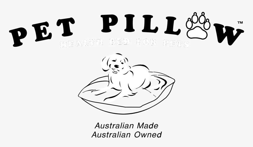 Pet Pillow Logo Black And White - Love House Music, HD Png Download, Free Download